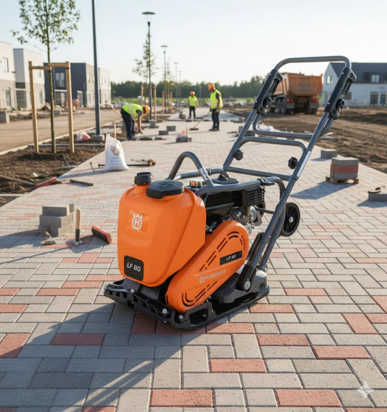 Обзор виброплиты Husqvarna LF 80 LAT